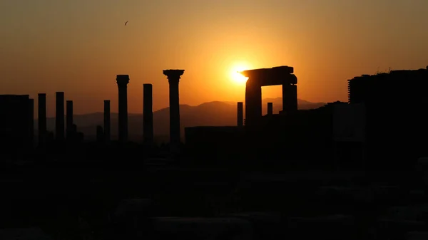 Selcuk Izmir Türkei Juli 2012 Säulen Des Saint Jean Monuments — Stockfoto