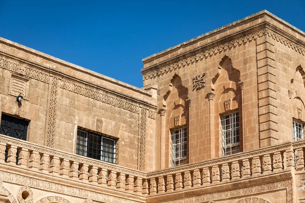 Midyat, Mardin, Türkiye - 15 Ekim 2017: Mor Cebrail Manastırı (Aziz Gabriel, Deyrulumur, Asurlu Ortodoks), Mardin İli