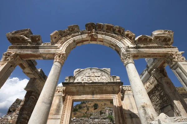 Selcuk Izmir Turquie Août 2012 Vue Angle Bas Bâtiment Historique — Photo