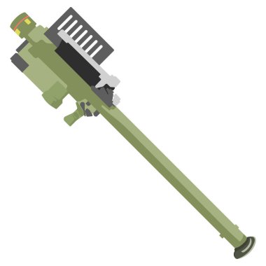 Combat modern realistic man-portable anti-aircraft missile system MANPADS Stinger. Weapons of counteraction and protection against aggression. Military airspace protection.