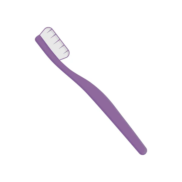 牙刷图标 白色背景下隔离的用于网页设计的牙刷矢量图标卡通 — 图库矢量图片