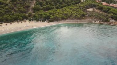 Oludeniz 'deki Kidrak plajı, Türkiye' nin Mugla bölgesi yaz günü. - Evet. Yüksek kaliteli FullHD görüntüler