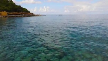 Oludeniz 'deki Kidrak plajı, Türkiye' nin Mugla bölgesi yaz günü. - Evet. Yüksek kaliteli FullHD görüntüler