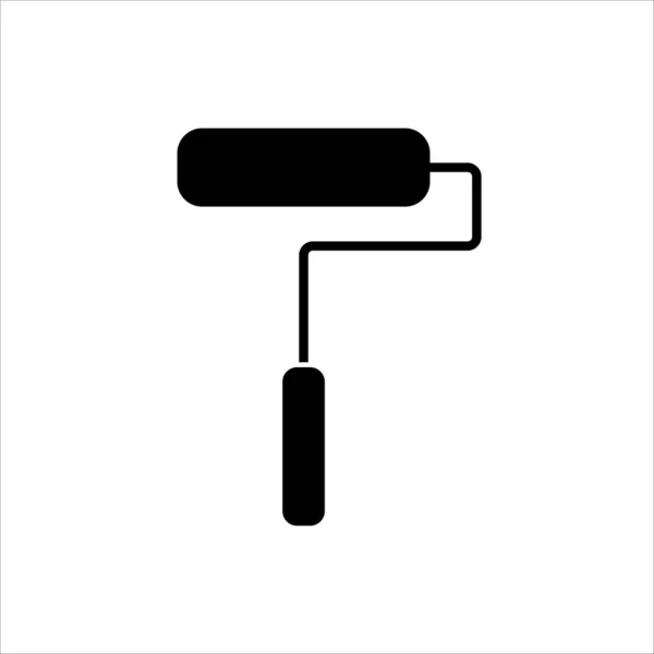 Roll Paint Icon Vector Illustration Symbol — Stockový vektor
