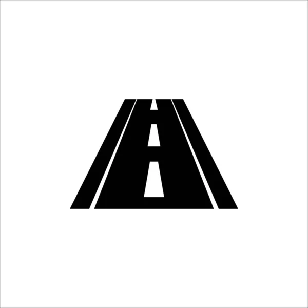 Road Icon Vector Symbol Illustration — Stockový vektor