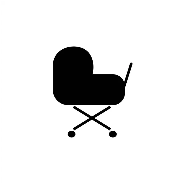 Kinderwagen Symbol Vektor Illustration Symbol — Stockvektor