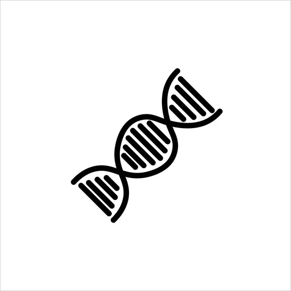 DNA simgesi vektör illüstrasyon sembolü