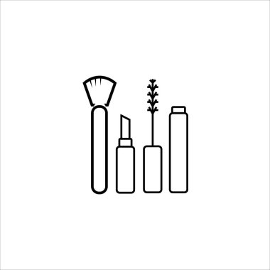 kozmetik simgesi vektör illüstrasyon sembolü