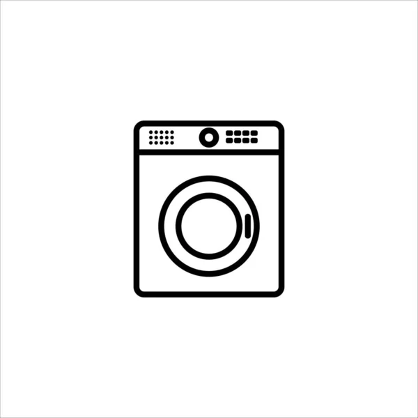 Απεικόνιση Διάνυσμα Εικονίδιο Πλυντηρίου — Διανυσματικό Αρχείο