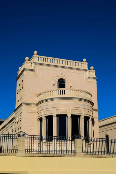 Épület Régészeti Múzeum Alicante Marq Avatták Fel Végső Formájában 2000 Stock Kép