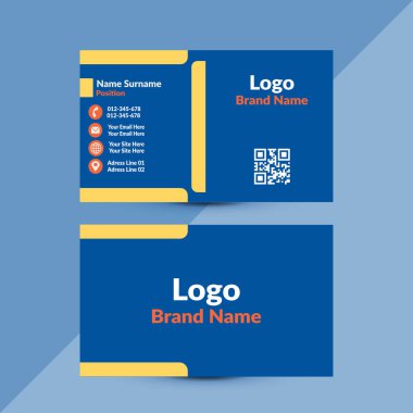 business card design template illustrator