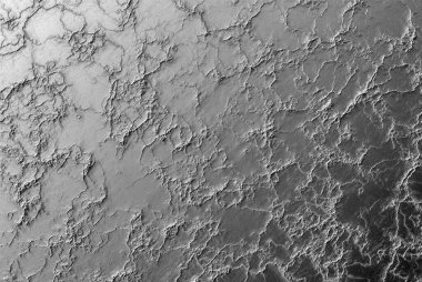 Soyut arka plan, yabancı bir gezegenin dokusu, yabancı bir gezegenin yüzeyinin gerçekçi dokusu, soyut yüzey dokusu. 3d illüstrasyon.