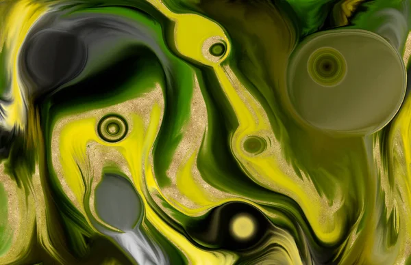 Abstract bacground. Multicolor Acrylic pour fluid art. 3d illustration.