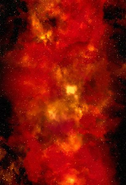 Space Background Stardust Shining Stars Realistic Cosmos Color Nebula Colorful — Stock Photo, Image