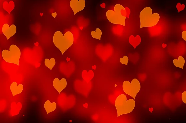 Día San Valentín Fondo Boda Con Corazones Decorativo Romántico Amor — Foto de Stock