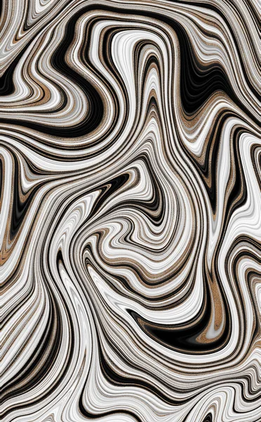 現代の大理石の抽象的な背景 液体アートワークのテクスチャ 3Dイラスト — ストック写真