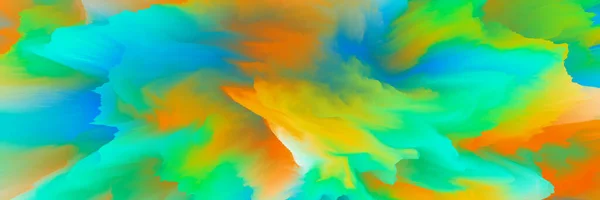 Чарівний Світ Пейзаж Сюрреалістичних Хмар Абстрактний Фентезійний Фон Ілюстрація — стокове фото