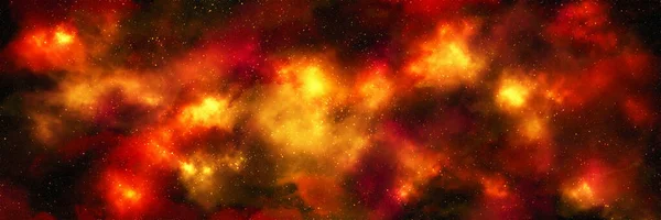 Űrháttér Csillagporral Ragyogó Csillagokkal Realisztikus Kozmosz Színes Köd Színes Galaxis — Stock Fotó