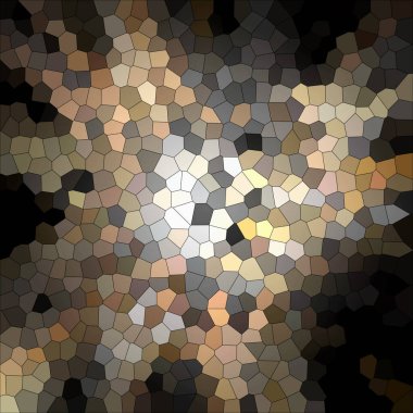 Soyut vitrat arka planının yansıması. Tasarım posteri, afiş ve kapak için dekoratif vitray deseni. Klasik pencere dokusu. 3d illüstrasyon