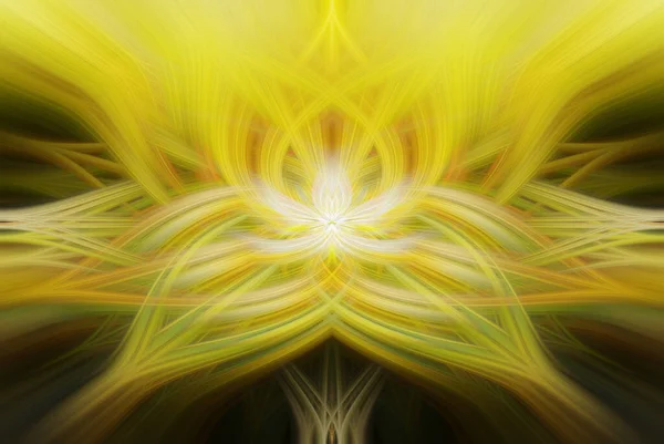 Soyut renkli dönüş arkaplanı. Modern Fraktal Yaprak Tasarımı Görkemli Fantezi Arkaplanı. Aydınlatılmış Işık Boyama. 3d illüstrasyon