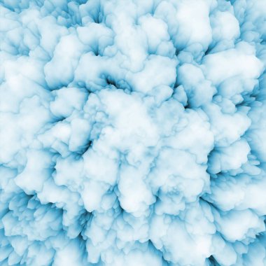 Soyut donmuş arka plan, buzullar, soyut doğa. 3d illüstrasyon.