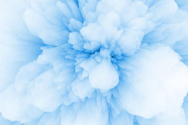 Soyut donmuş arka plan, buzullar, soyut doğa. 3d illüstrasyon.