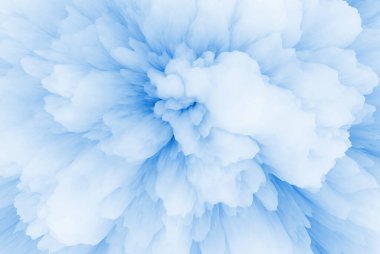 Soyut donmuş arka plan, buzullar, soyut doğa. 3d illüstrasyon.