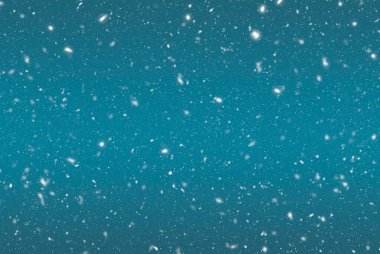 Güzel Soyut Karlı Noel Arkaplanı. 3d illüstrasyon.