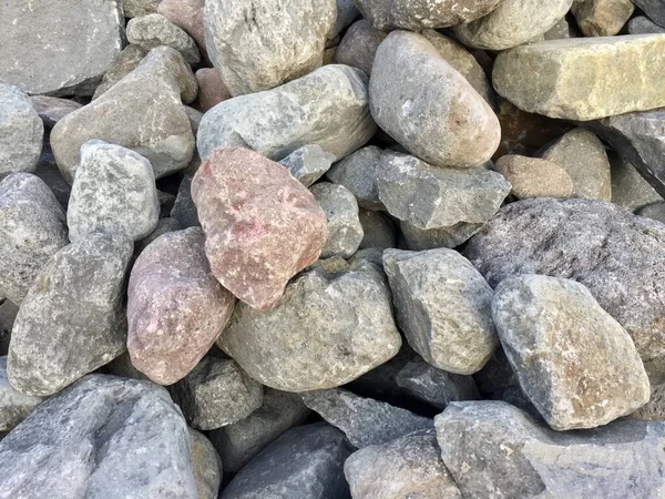 pile of stones with various shapes