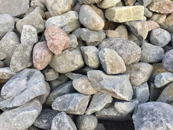 pile of stones with various shapes