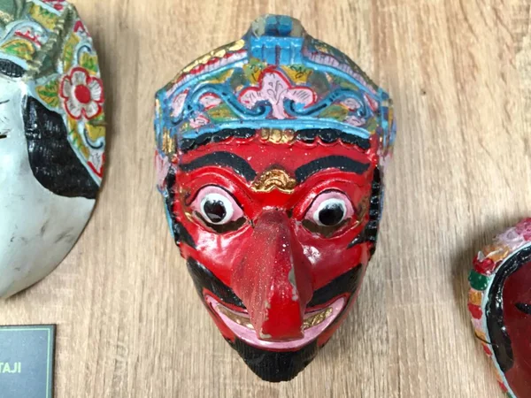 original art masks from Indonesian culture. Indonesia culture