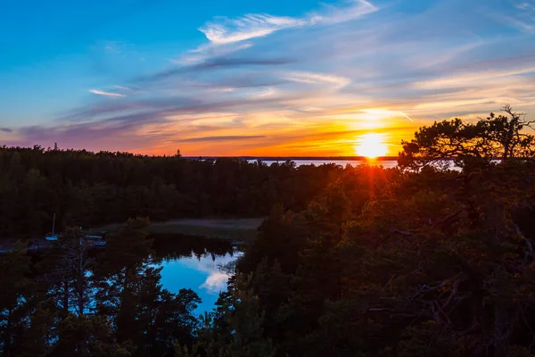 Sunset Island Nmd Sweden — Foto Stock