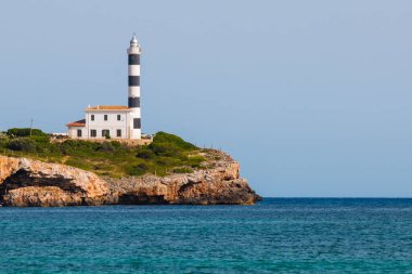 Lighthouse Far de Portocolom, Mallorca, Spain