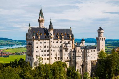 View on Neuschwanstein Castle from Maria bridge