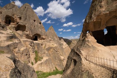 beautiful mountain scenery of Cappadocia