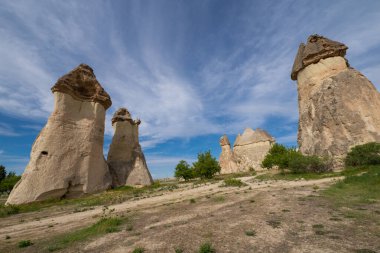 beautiful mountain scenery of Cappadocia