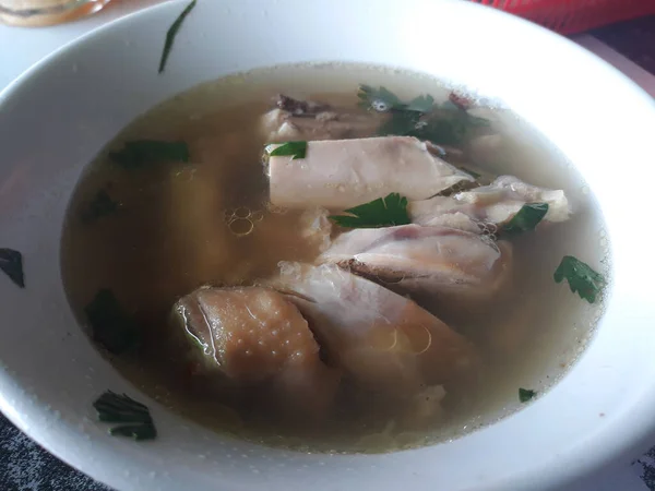 Chicken Soup Klaten Bowl Sop Ayam Klaten — Stok fotoğraf