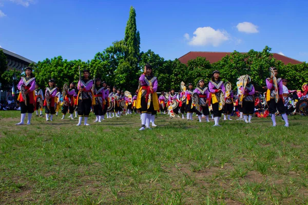 Yogyakarta Indonesia May 2019 Breaking Jathilan Dancing Tari Jatihilan Kuda — 스톡 사진