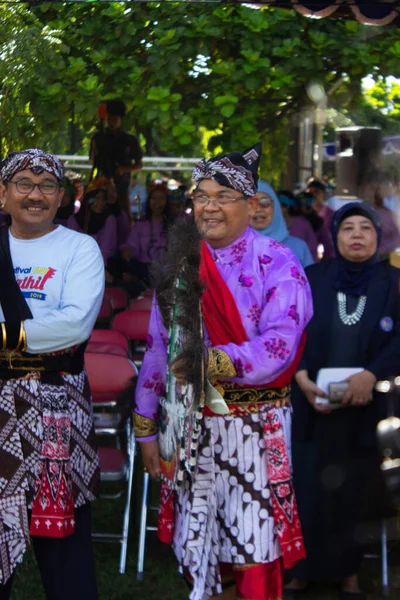 Yogyakarta Indonesia May 2019 Breaking Jathilan Dancing Tari Jatihilan Kuda — Fotografia de Stock