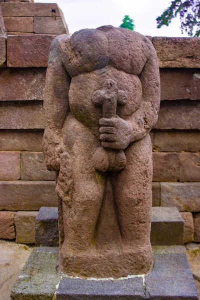 Sukuh Tempel Candi Sukuh Reliëfs Bij Sukuh Tempel Oude Erotische — Stockfoto