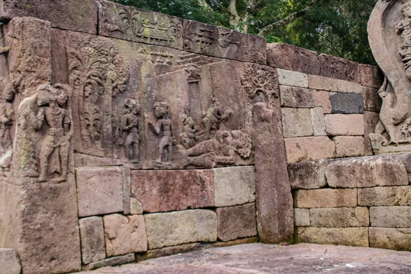 Sukuh Temple Candi Sukuh Reliefs Sukuh Temple Ancient Erotic Candi — ストック写真