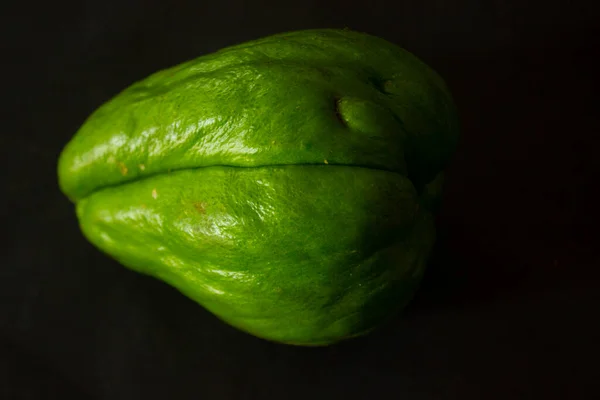 Labu Siam Jipang Chayote Isolated White Background Organic Vegetable Concept — ストック写真