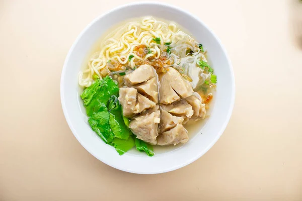 Bakso Urat Polpette Muscoli Popolare Cibo Tradizionale Base Carne Muscoli — Foto Stock