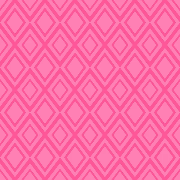 Seamless Vector Geometric Pink Background Pattern — Vettoriale Stock