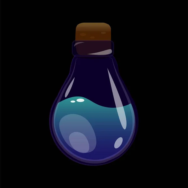 灯泡中的药水 — 图库矢量图片