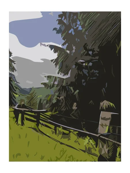 Karpatlar'ın dağ yolu