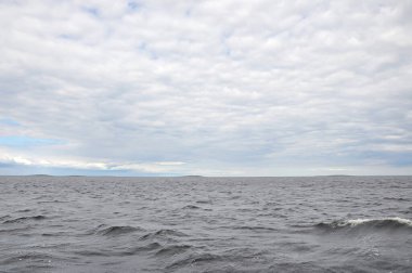 Beyaz Deniz. Solovetsky Adaları. Karelia Cumhuriyeti. Rusya 'nın kuzeyi