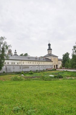 Cyril-Belozersky Manastırı. Kirillov Manastırı. Erkekler için manastır. Rusya