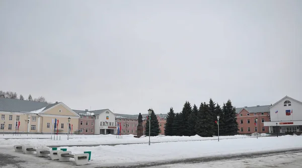 Πόλη Του Suzdal Suzdal Περιοχή Χειμώνα Ρωσία — Φωτογραφία Αρχείου