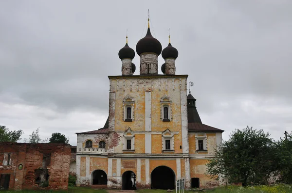 Rostov Borisoglebsky修道院Sts修道院 在Torzhok的Boris和Gleb 俄罗斯的文化和建筑 — 图库照片
